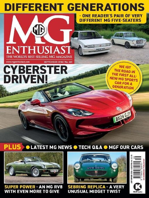 Title details for MG Enthusiast by Kelsey Publishing Ltd - Available